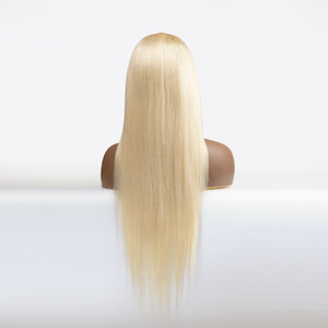 613 Blonde HD Lace Wig 100% Human Hair - Pre Plucked with Natural Hair Line