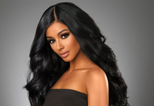 Load image into Gallery viewer, Indian Wavy Transparent Lace Front Wig- Raw Human Hair