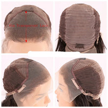 Load image into Gallery viewer, Indian Remy Body Wave Lace Front Wig 100% Human Hair Wig- Burgundy