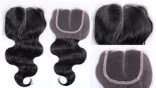 Load image into Gallery viewer, Virgin Hair Lace Closure Body Wave